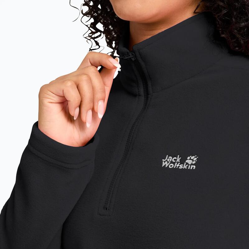 Bluza polară damă Jack Wolfskin Taunus 100 Half Zip