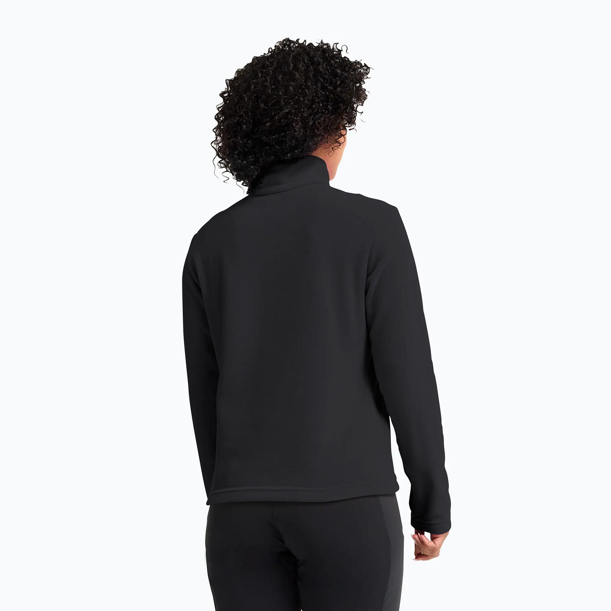 Casaco polar feminino Jack Wolfskin Taunus 100 com meio zíper 3/7
