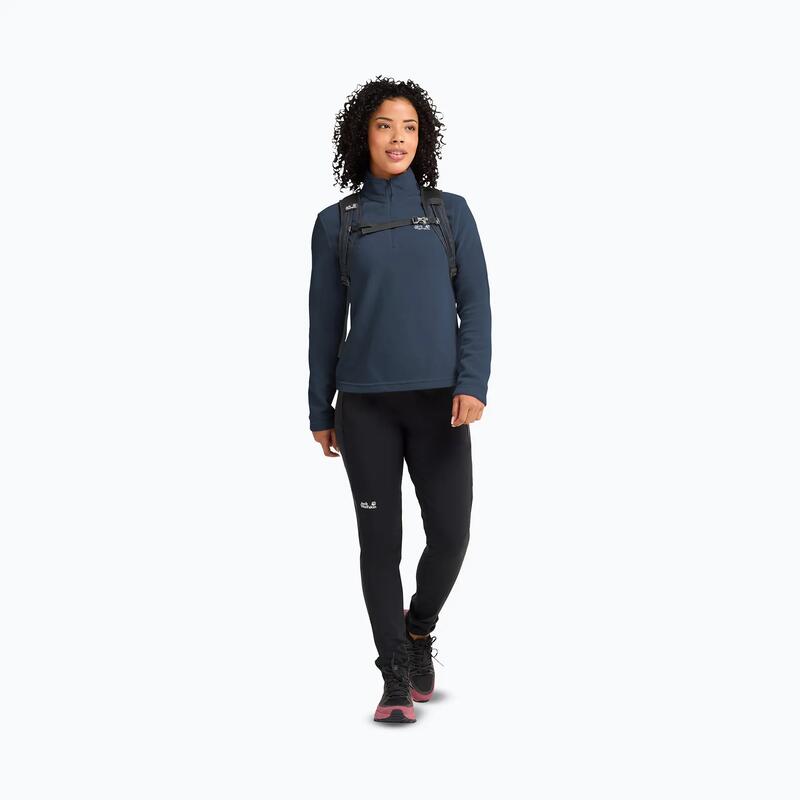 Bluza polară damă Jack Wolfskin Taunus 100 Half Zip