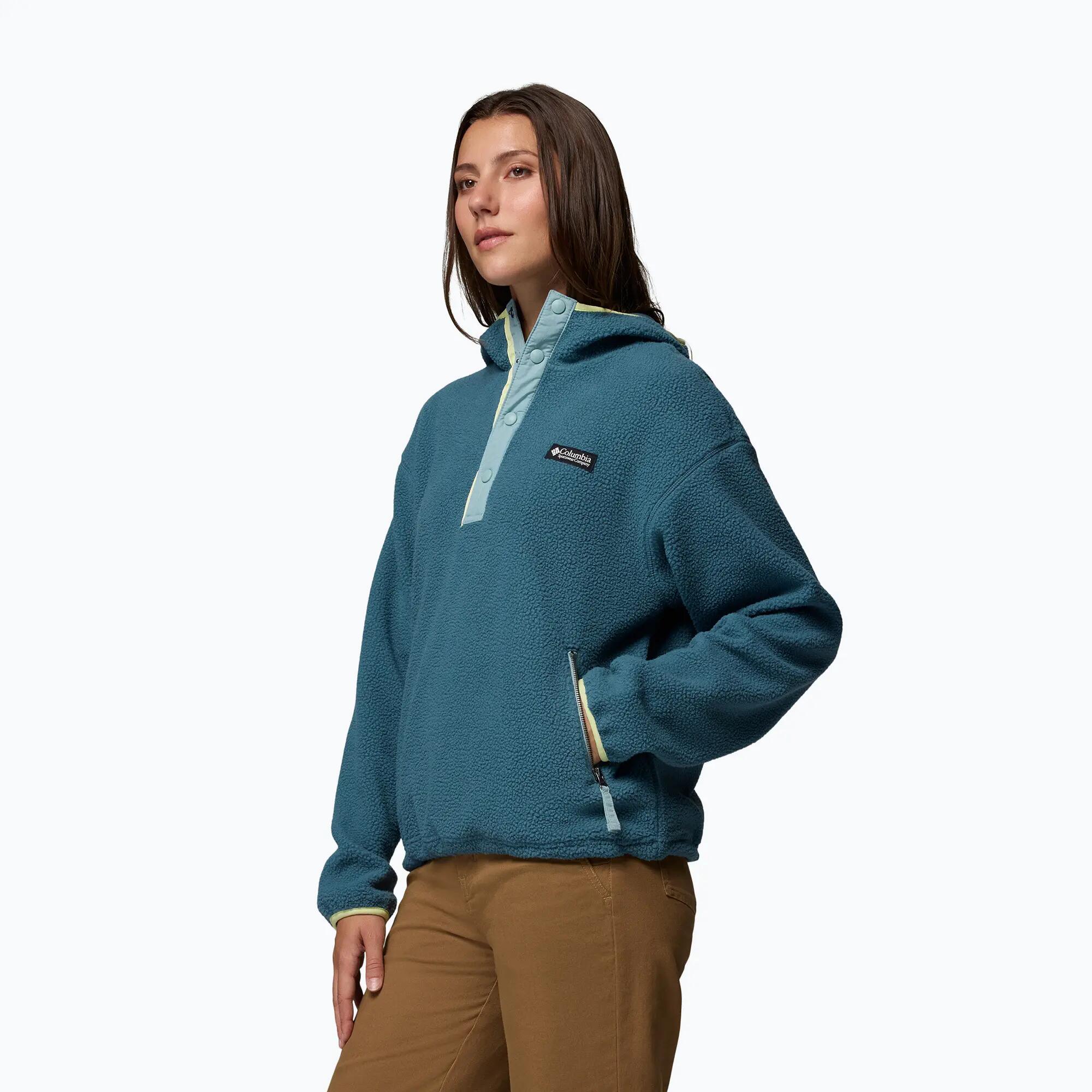 Bluza polarowa damska Columbia Helvetia II Hoodie 4/7
