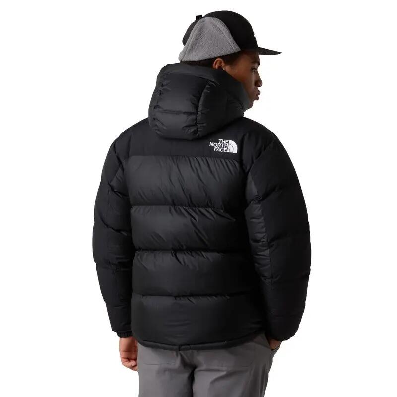 Parka de Plumón Negra The North Face Himalayan TNF Black-Recycled Down Cálido y 4/5