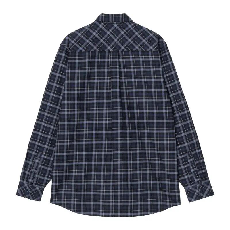 Camisa Azul de Cuadros Carhartt Widmark Shirt Widmark Check, Jupiter de Corte H 2/5