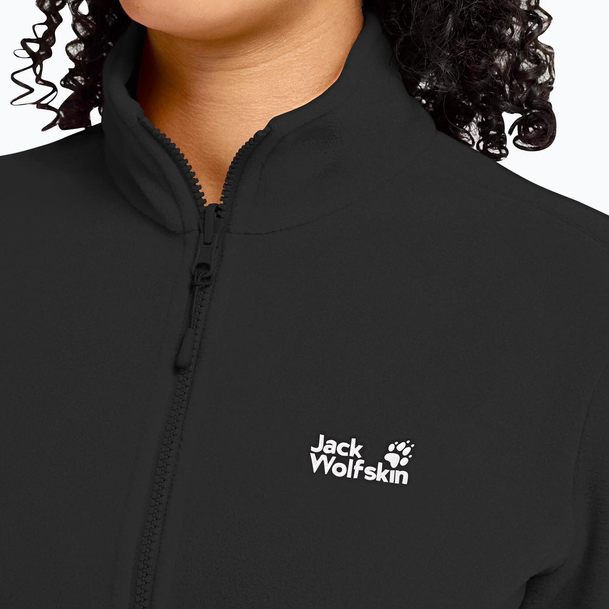 Bluza polarowa damska Jack Wolfskin Taunus 100 Full Zip 4/7