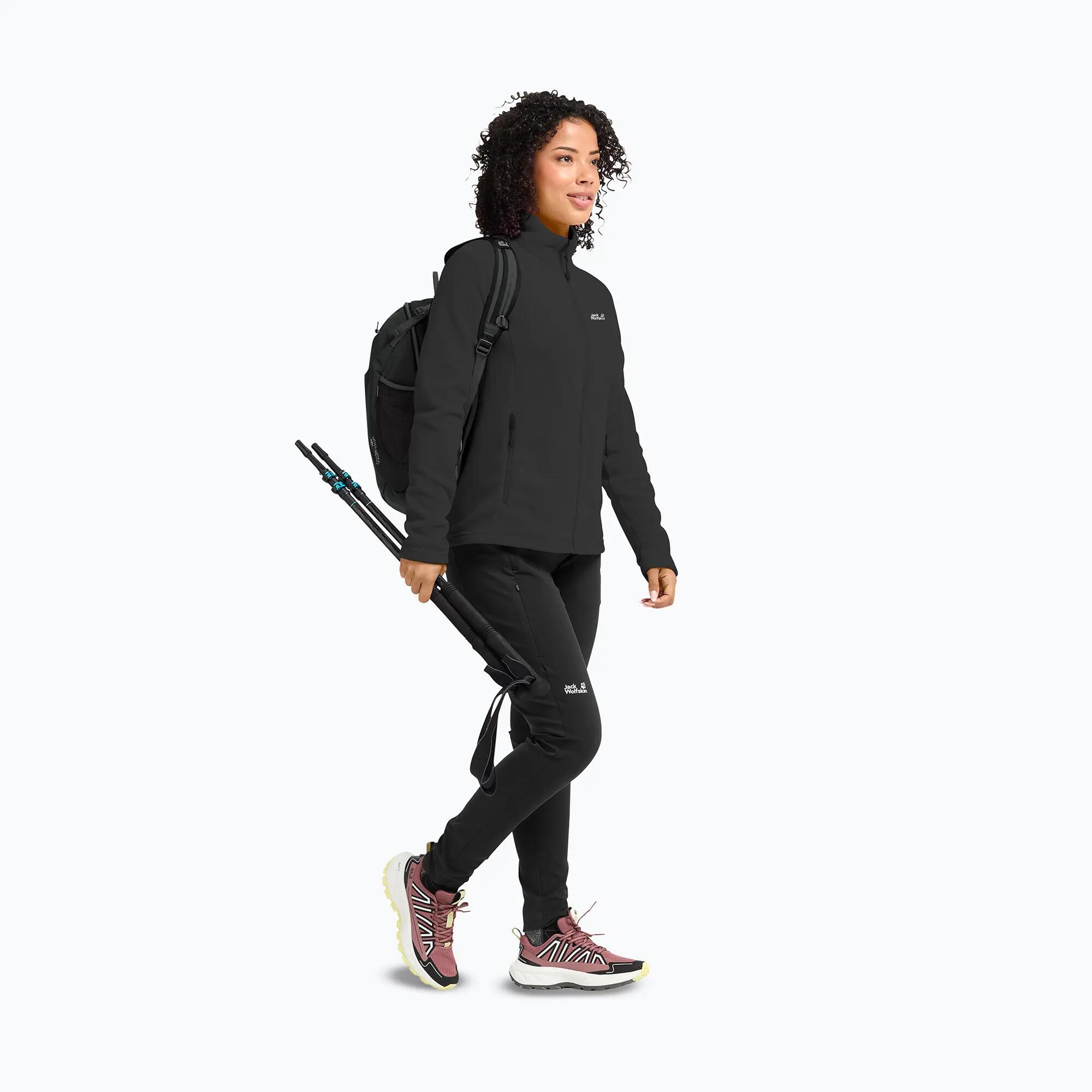 Bluza polarowa damska Jack Wolfskin Taunus 100 Full Zip 2/7