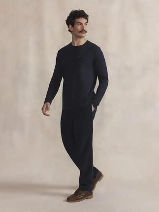 T-shirt manches longues - Homme - KYSONLON - Rose/rouge