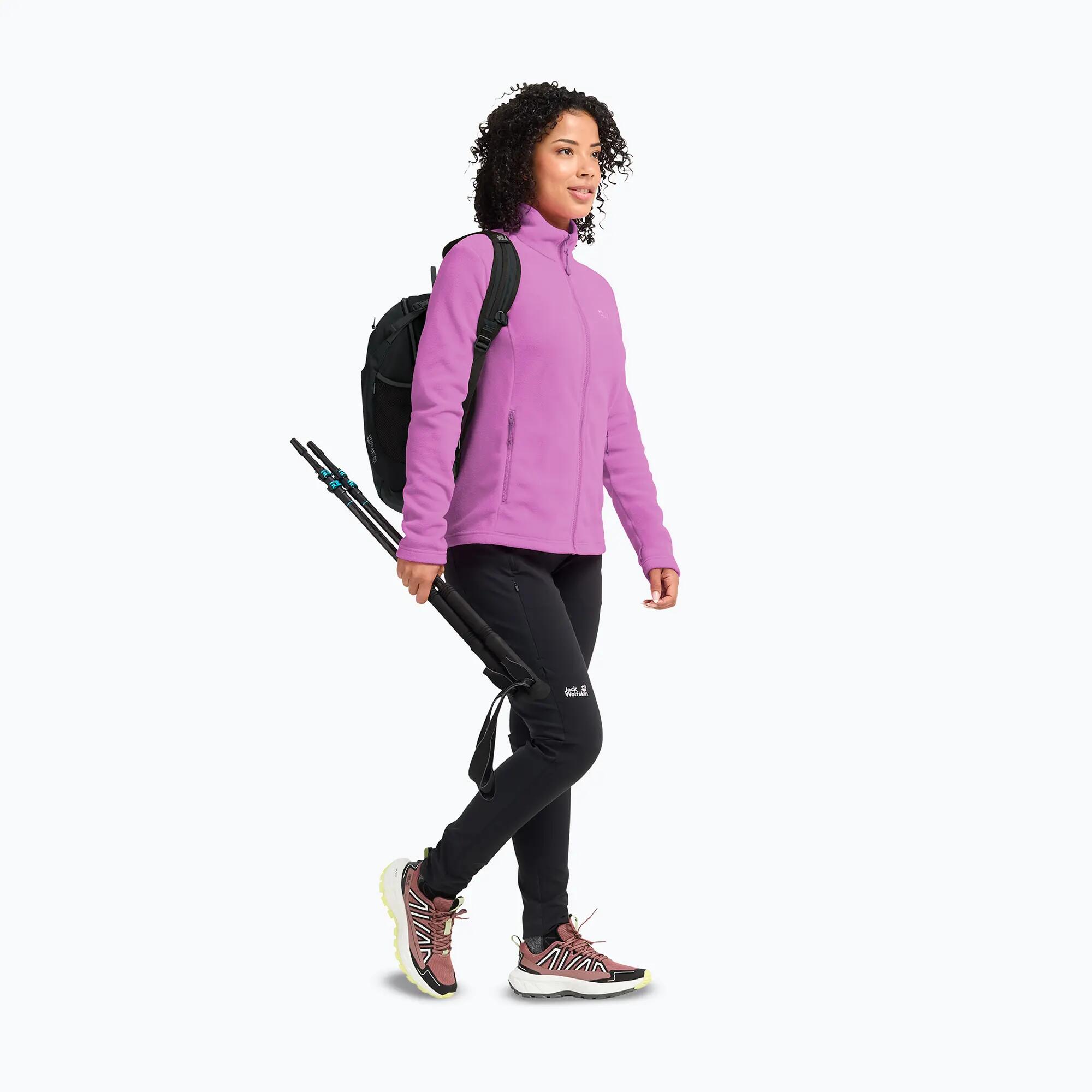 Damen Fleecejacke Jack Wolfskin Taunus 100 Full Zip 2/7
