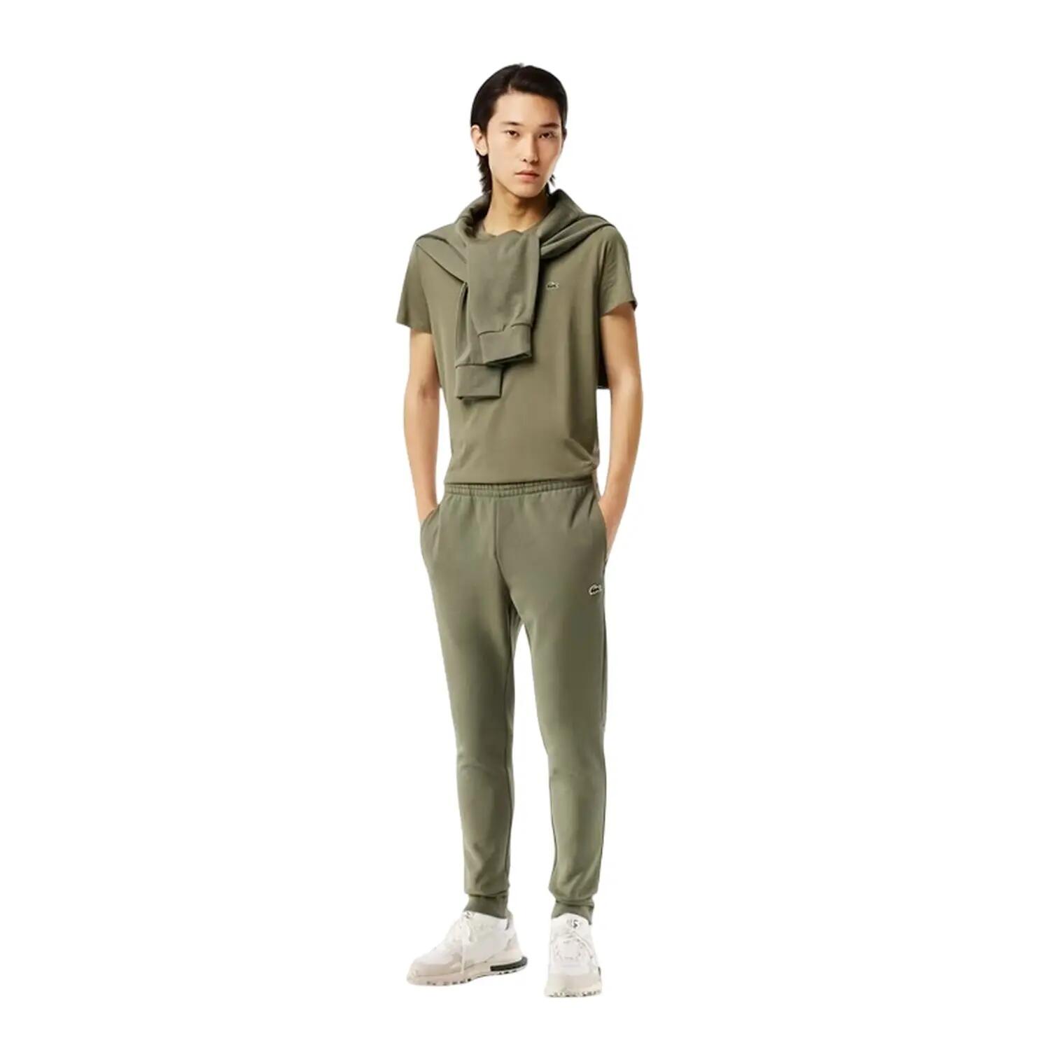 Pantalone Da Tuta Vestibilità Rilassata Uomo Lacoste Verde 4/4