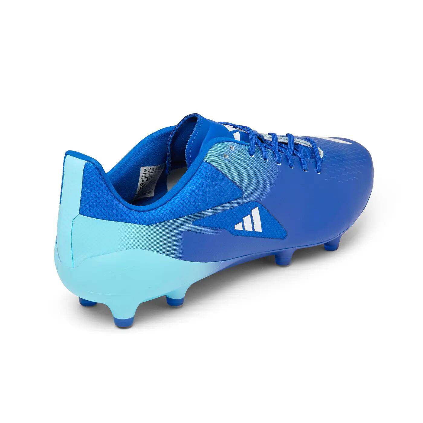 Botas de rugby Adidas Adizero RS15 Pro FG azul rey y azul cielo 4/7