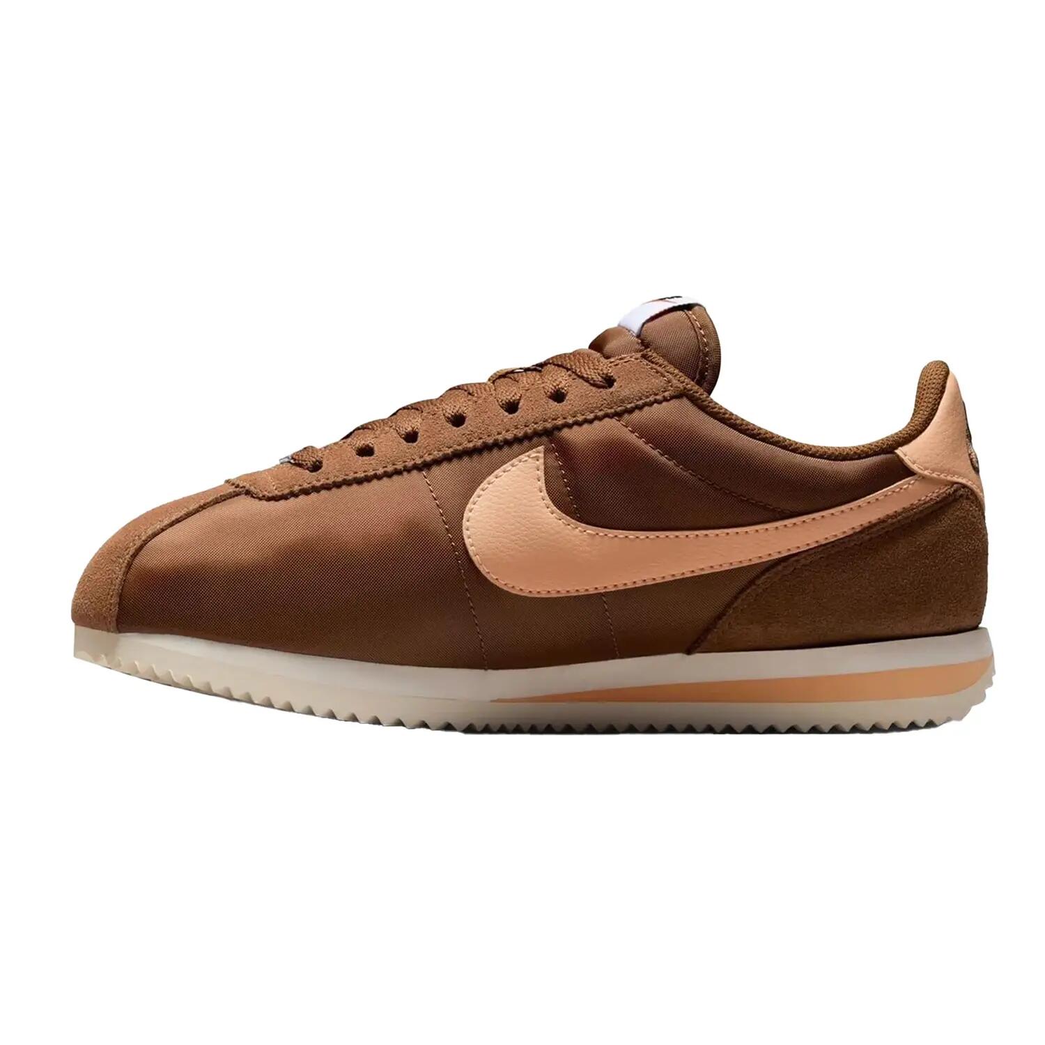Scarpe Sportive Pelle ScamosciataDonna Nike Cortez Marrone Arancio 3/5