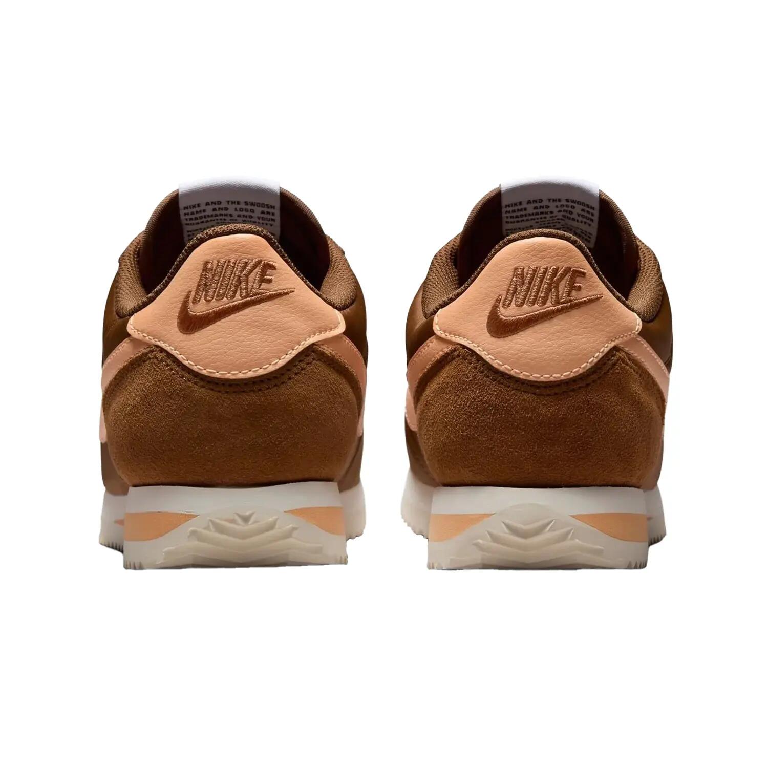 Scarpe Sportive Pelle ScamosciataDonna Nike Cortez Marrone Arancio 2/5