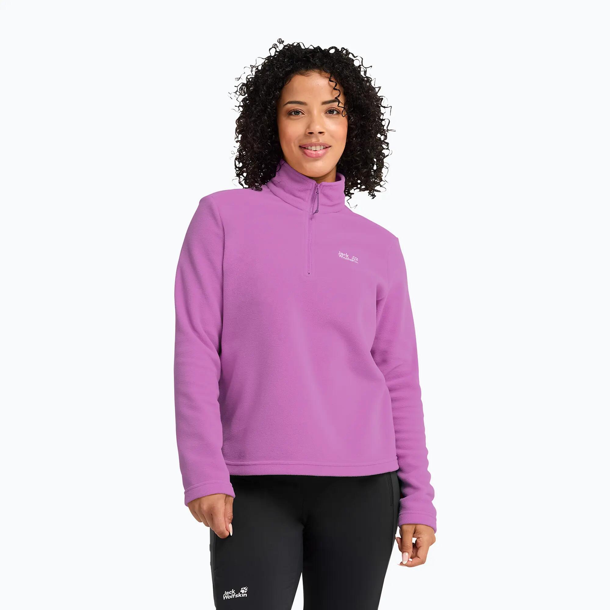Bluza polarowa damska Jack Wolfskin Taunus 100 Half Zip 1/7
