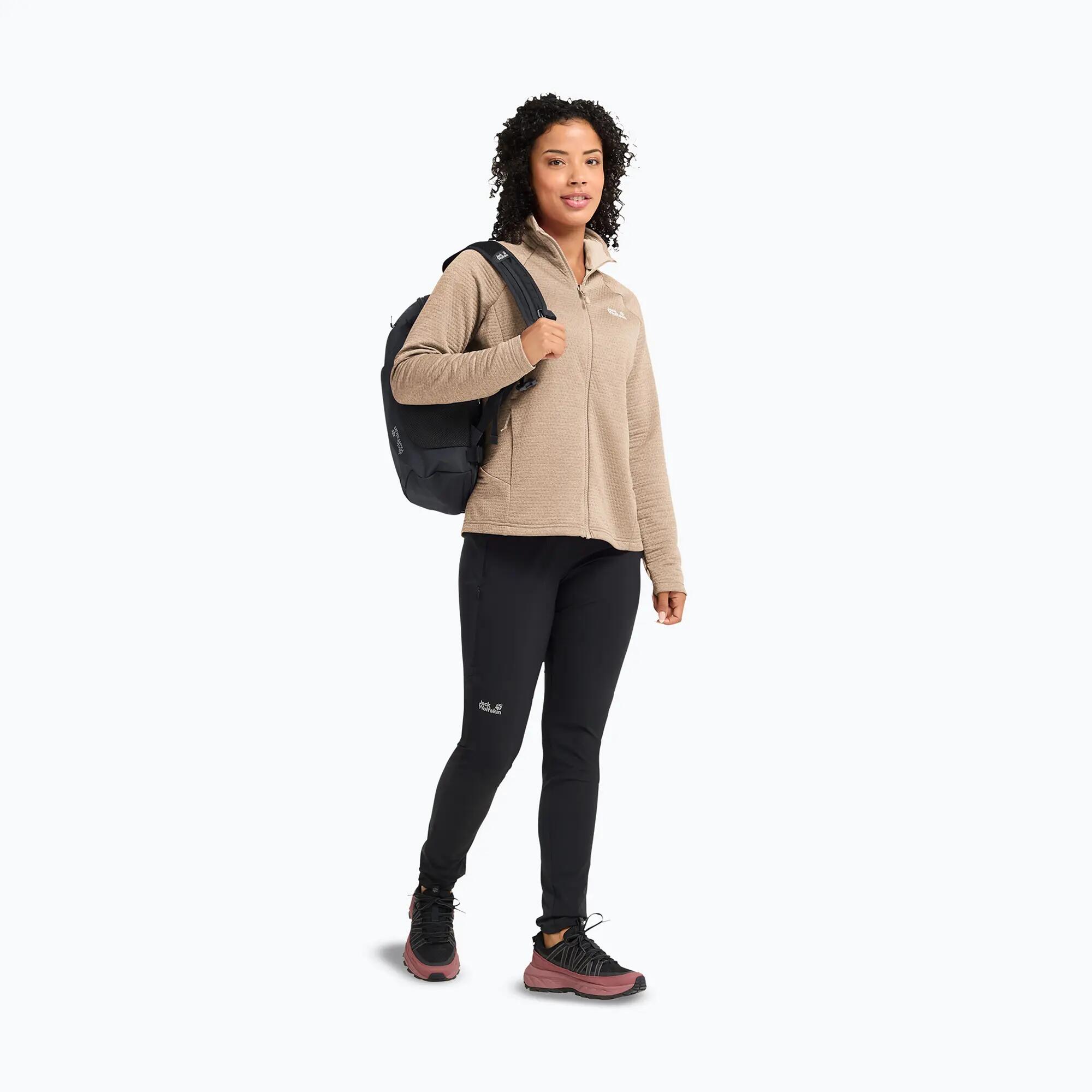 Bluza polarowa damska Jack Wolfskin Anytrail Full Zip 2/7
