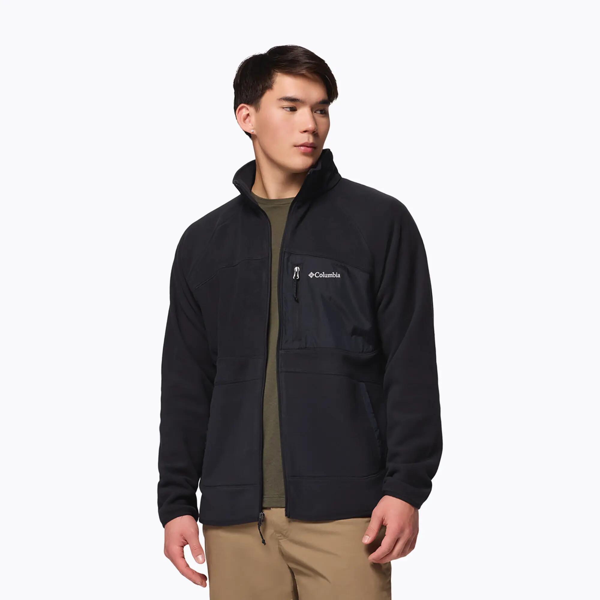 COLUMBIA Pánská fleecová mikina Fast Trek Overlay Full Zip