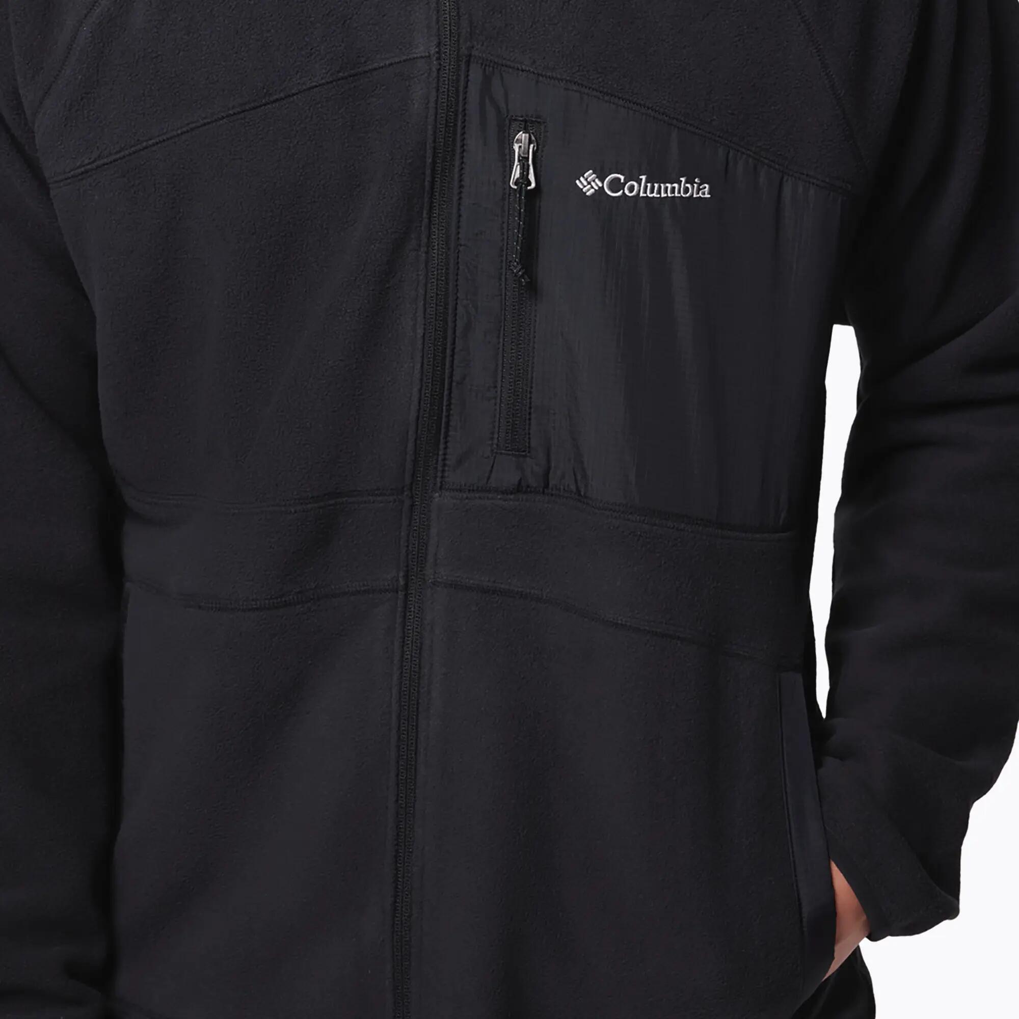 Casaco polar masculino Columbia Fast Trek Overlay com zíper completo 7/7