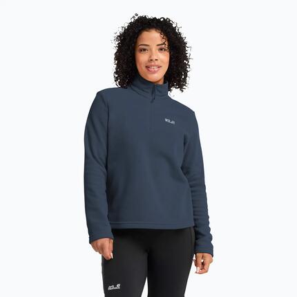 Damen Fleecejacke Jack Wolfskin Taunus 100 Half Zip
