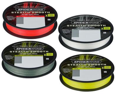 Filo da pesca intrecciato STEALTH SMOOTH 8 giallo (150 m)