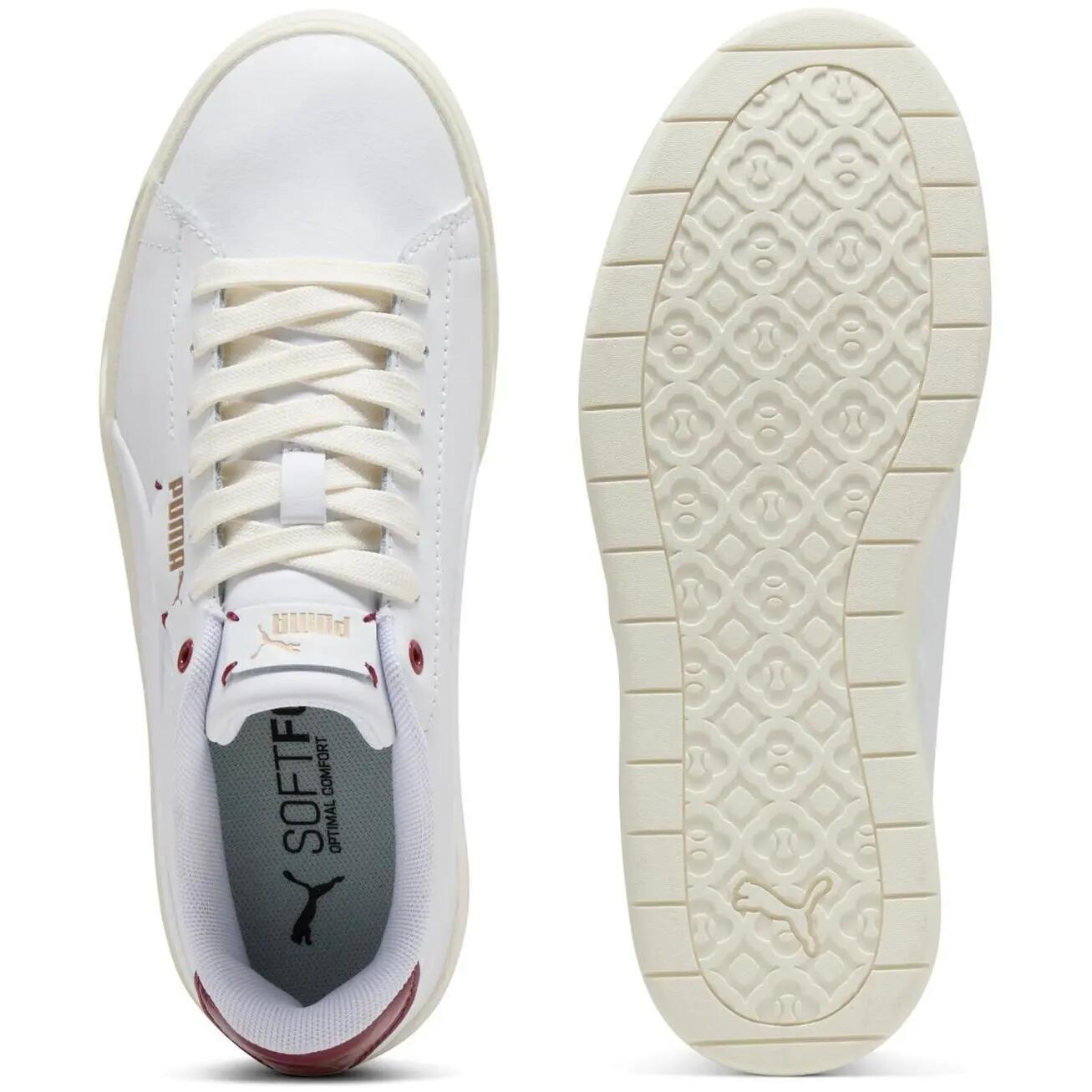 Turnschuhe Puma Smash Belle, Weiß, Unisex 2/5
