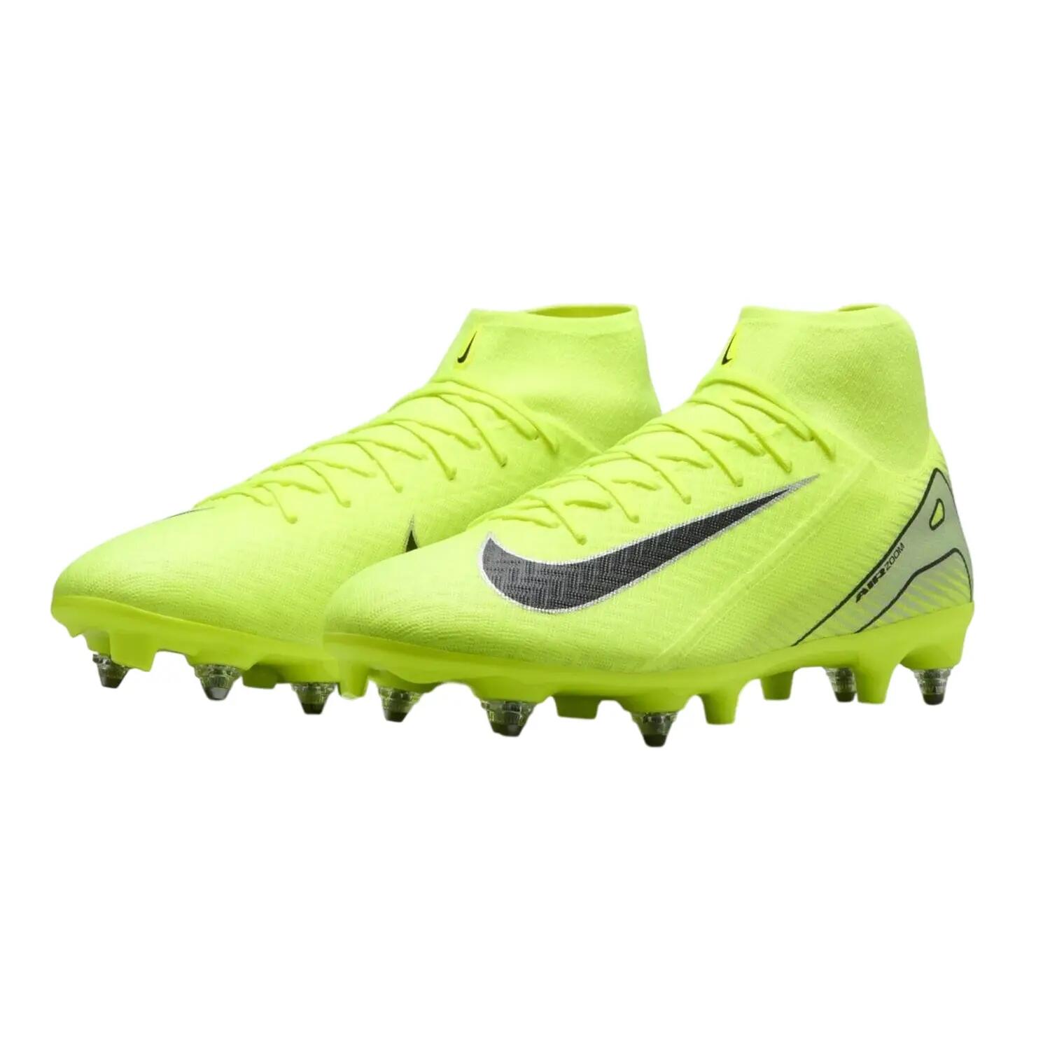 Buty do piłki nożnej Nike Mercurial Superfly 10 Academy SG-Pro Żółte 4/4