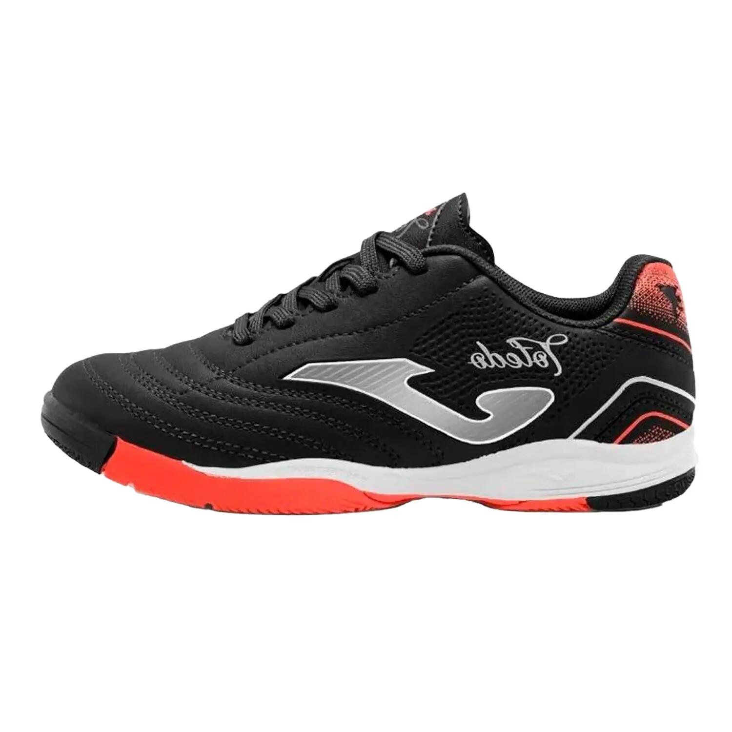 Chaussures De Foot TOLEDO Enfant (Noir / Blanc / Rouge) 2/2