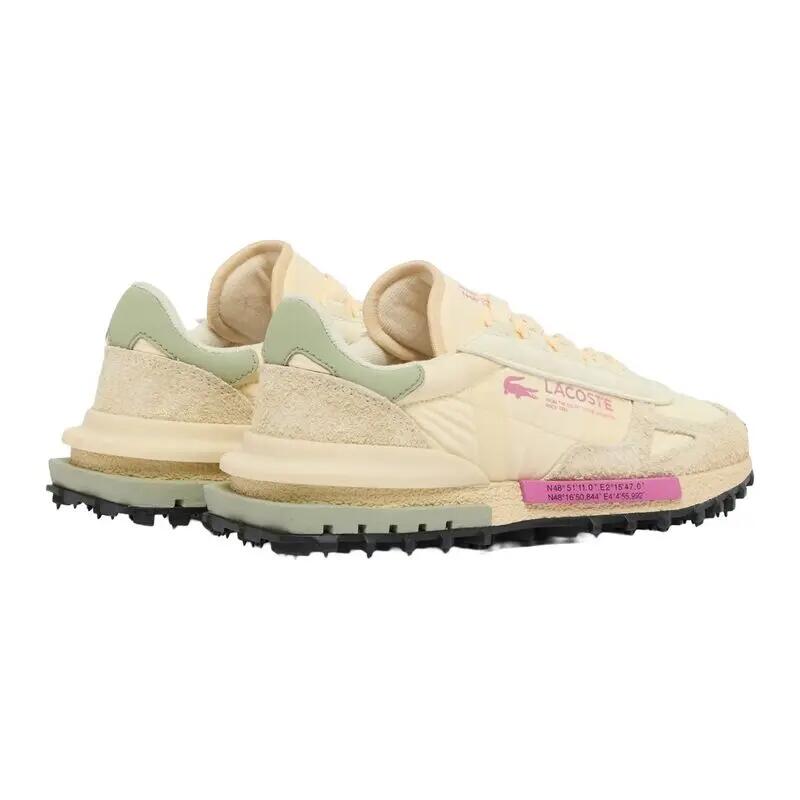 Zapatillas Lacoste Elite Active Off White Light Khaki con Estilo Running de los 3/5