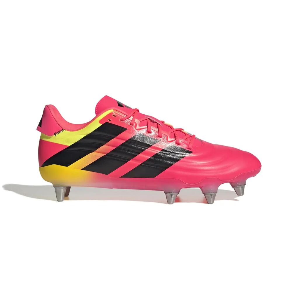 Adidas Kakari RS SG Rugby Boots Pink and Yellow