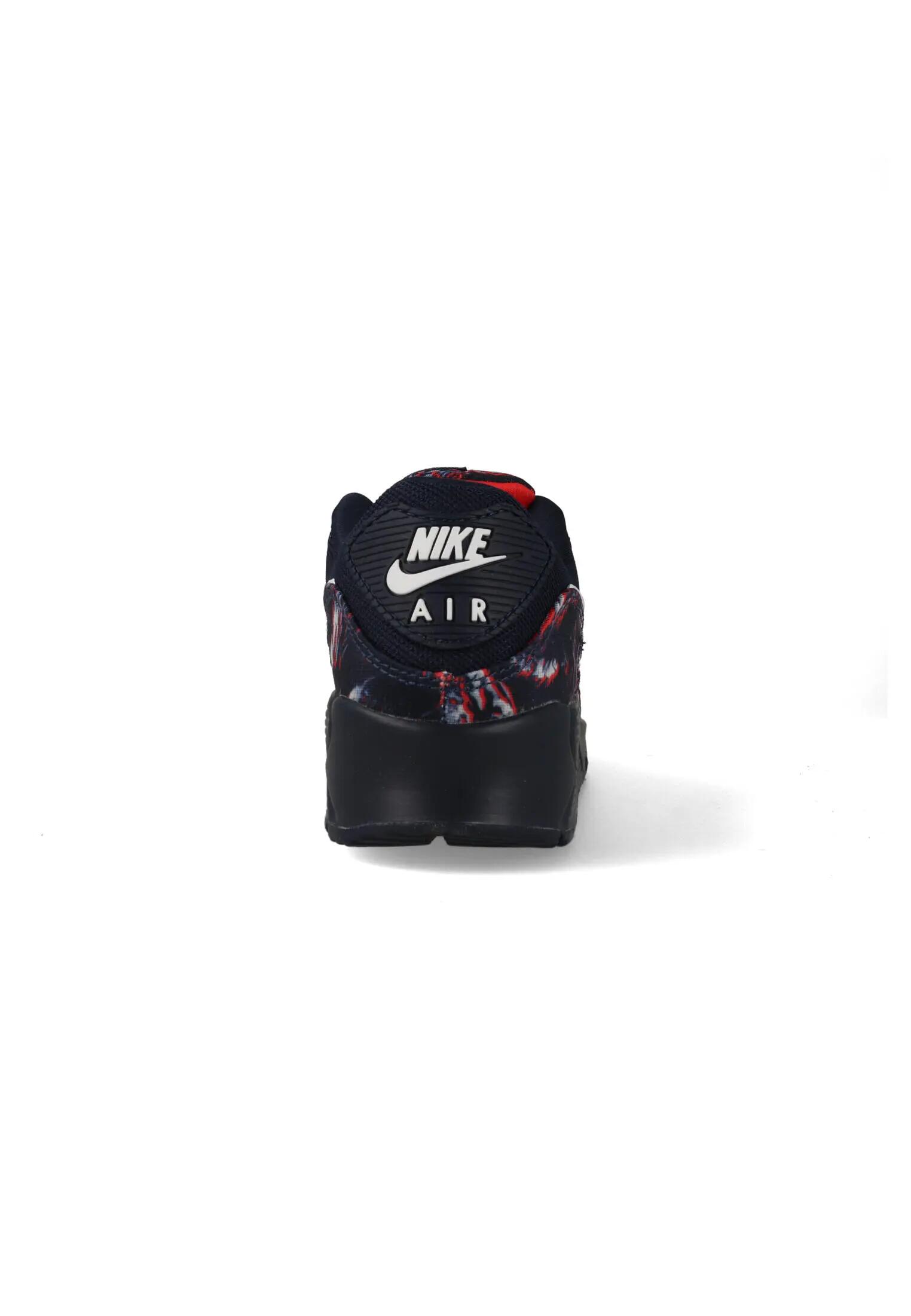 Nike Air Max 90 "Printed Canvas" Donkerblauw-42 5/5