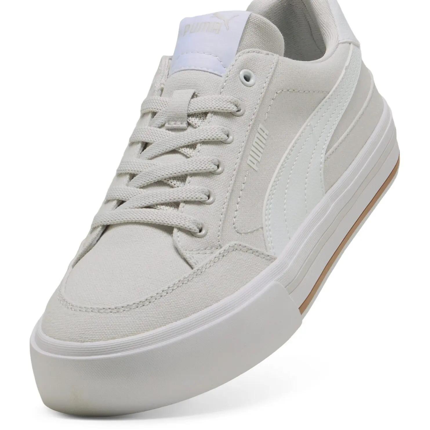 Turnschuhe Puma Court Classic Vulc Fs, Grau, Unisex 5/5