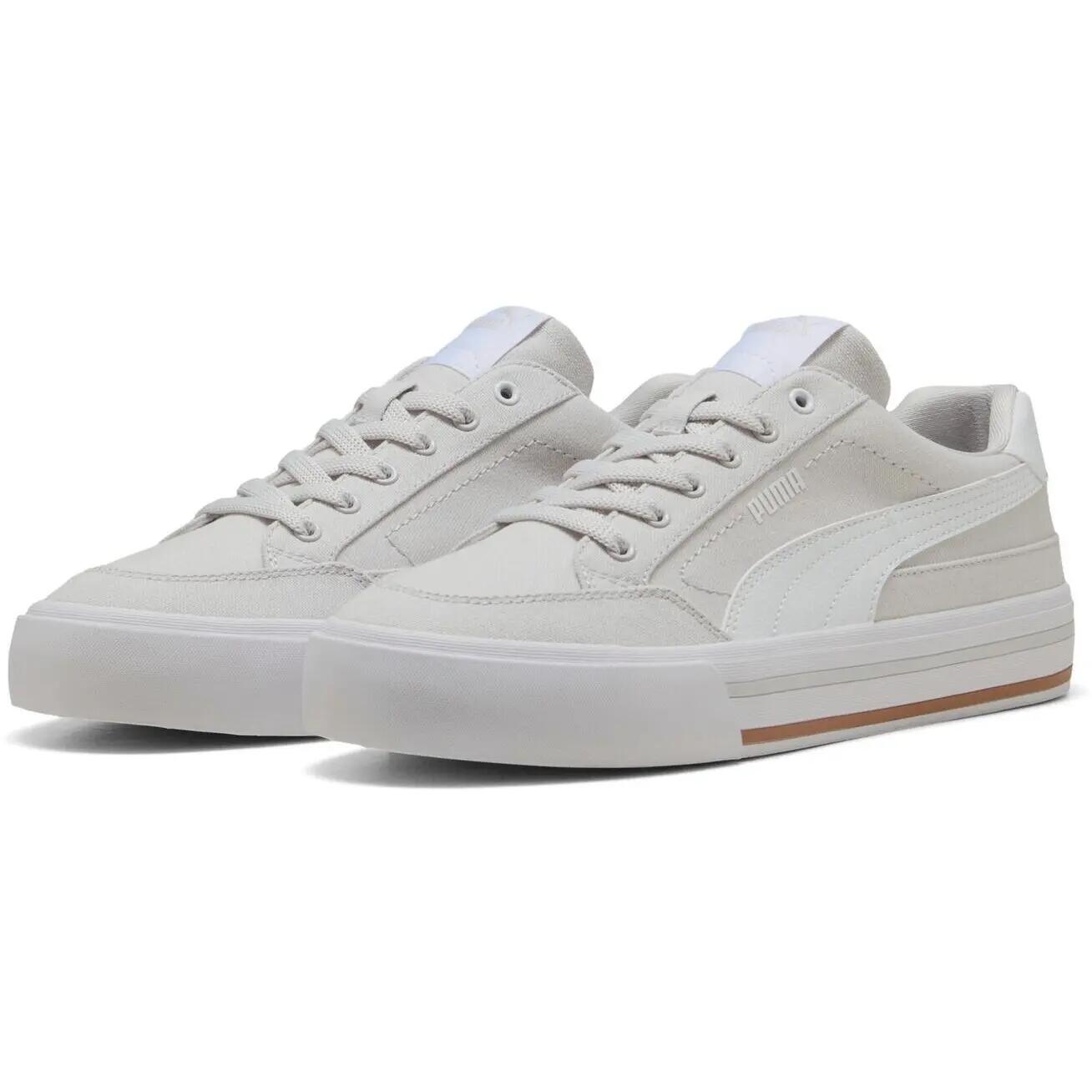 Turnschuhe Puma Court Classic Vulc Fs, Grau, Unisex 3/5