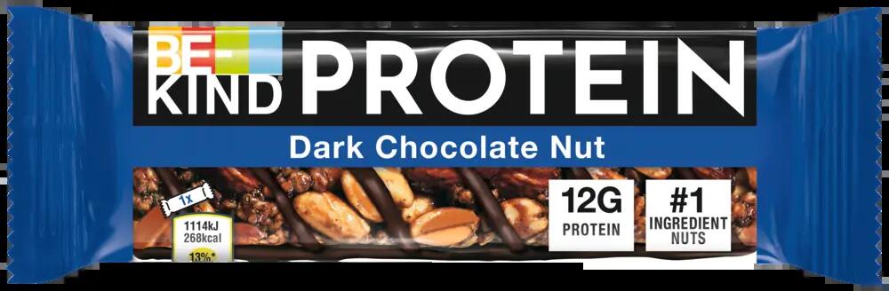 BE-KIND Protein Dark Chocolate Nut 6x12x50g Nussriegel für unterwegs & Training 3/3