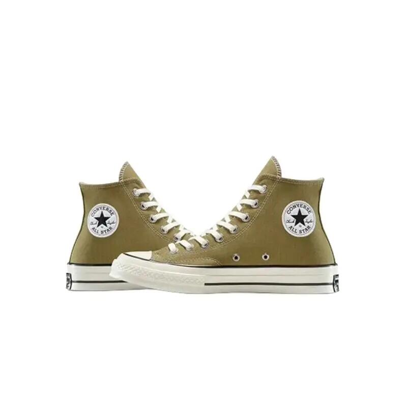 Zapatillas Verdes Converse Chuck 70 Hi Swamp Core/Egret/Black Olive Cómodas Y L 4/5