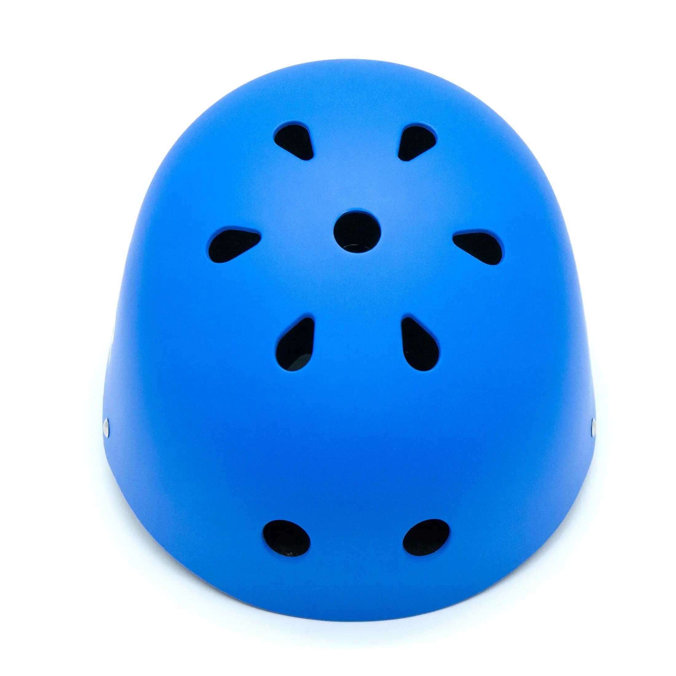 Casco da bicicletta blu argento - Taglia S 5/6