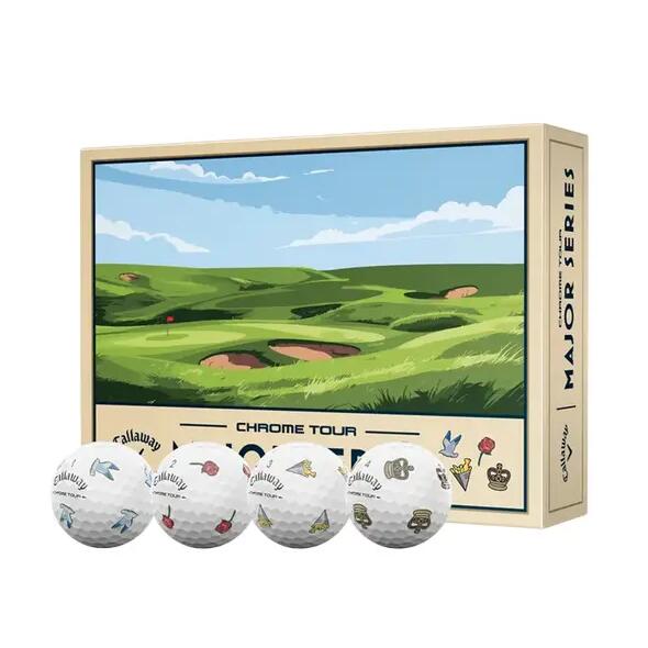 Callaway Chrome Tour July Open Major, Golf Balls