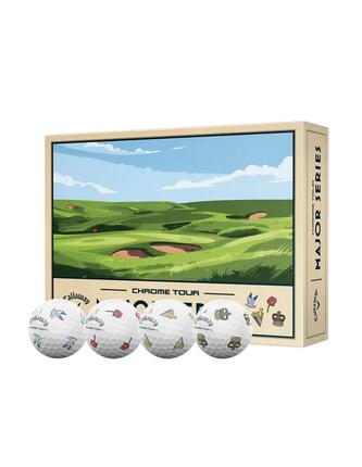 Callaway Chrome Tour July Open Major, Bolas de Golf