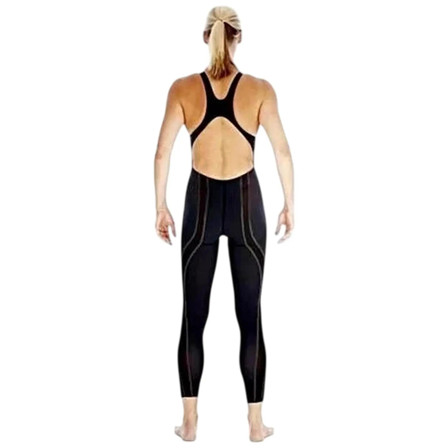 "Elite" Neoprenanzug für Damen Blau 2/3