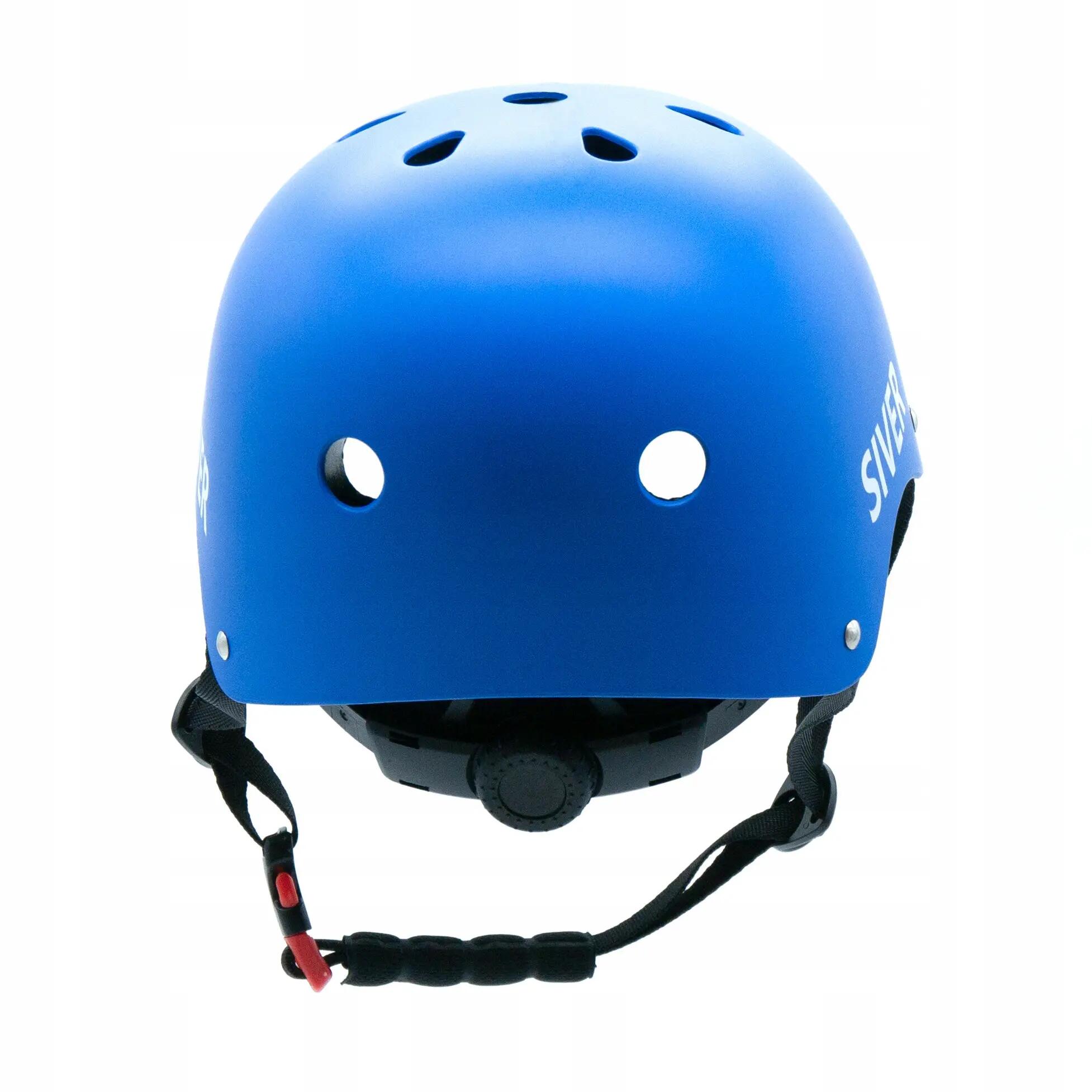 Casco da bicicletta blu argento - Taglia S 3/6