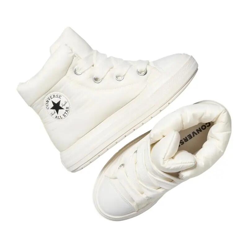 Botas Blancas Converse Chuck Taylor All Star Elements Boot Egret Cálida y Repel 3/8
