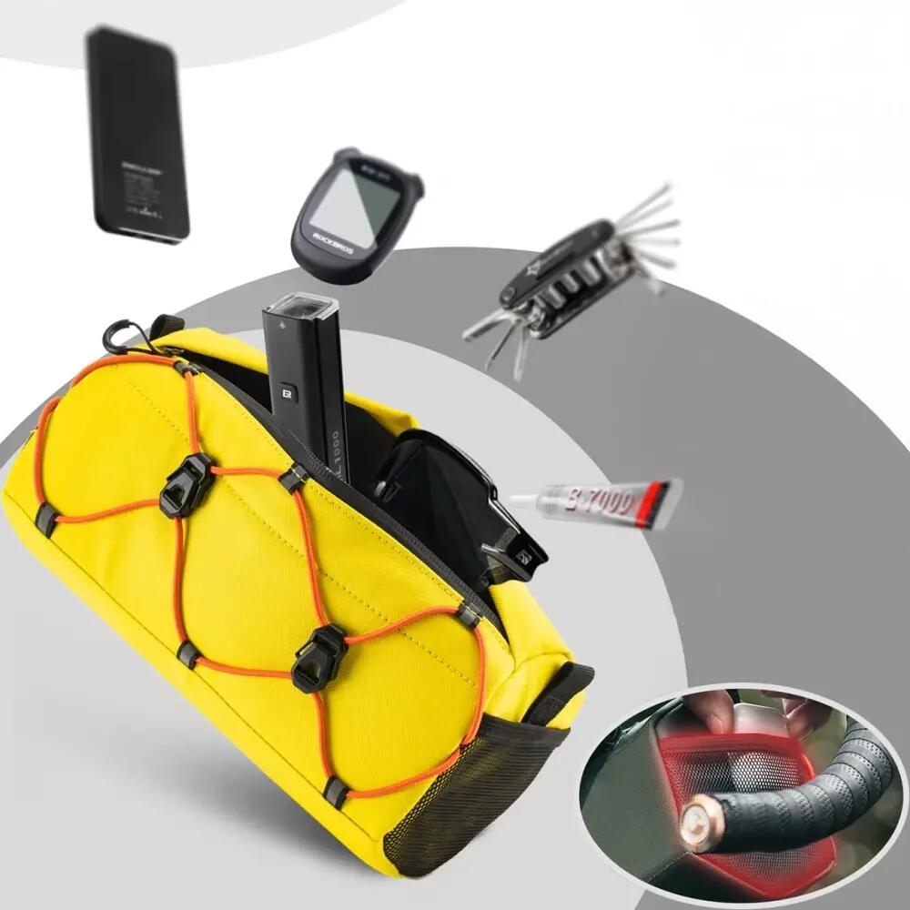 Bolsa de guidão para bicicleta com alça de ombro ROCKBROS 4/5