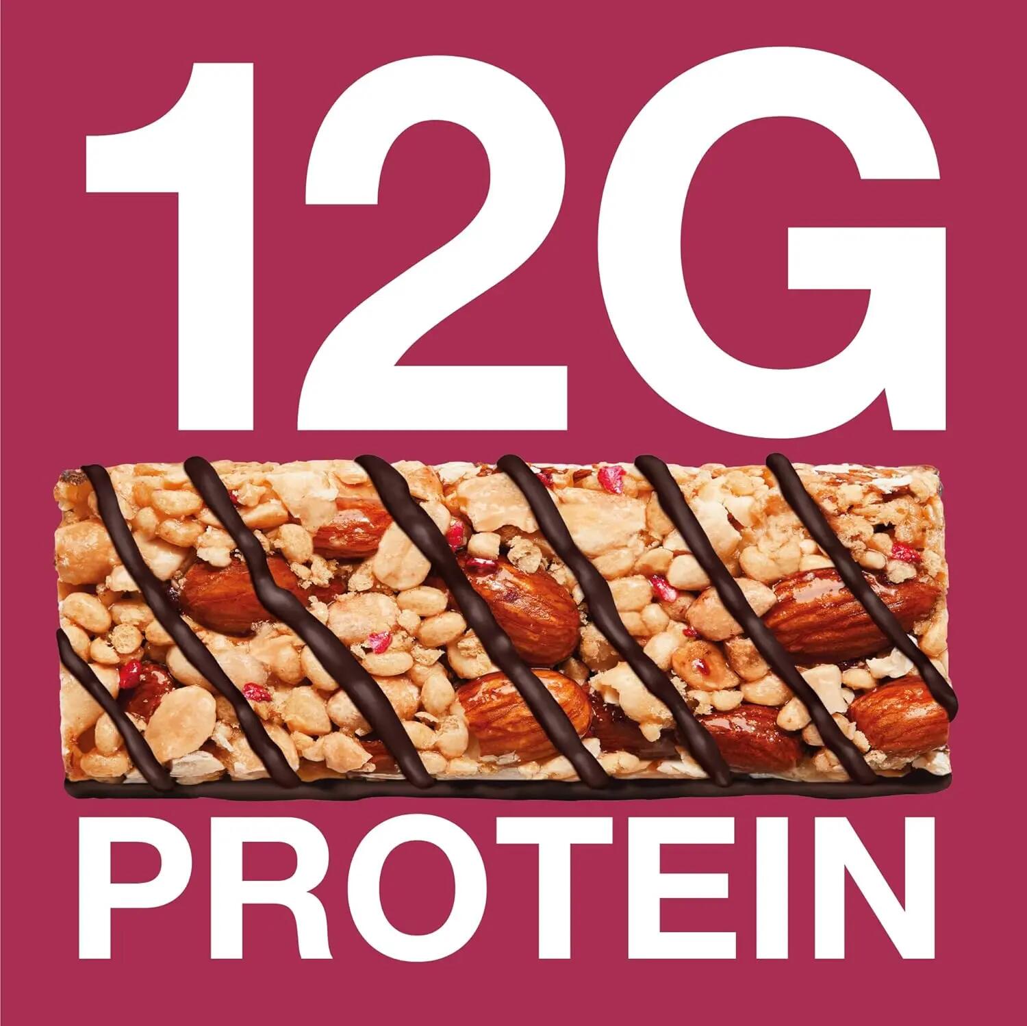 BE-KIND Protein Riegel Dark Chocolate Raspberry 2x12x50g unterwegs & Training 6/6