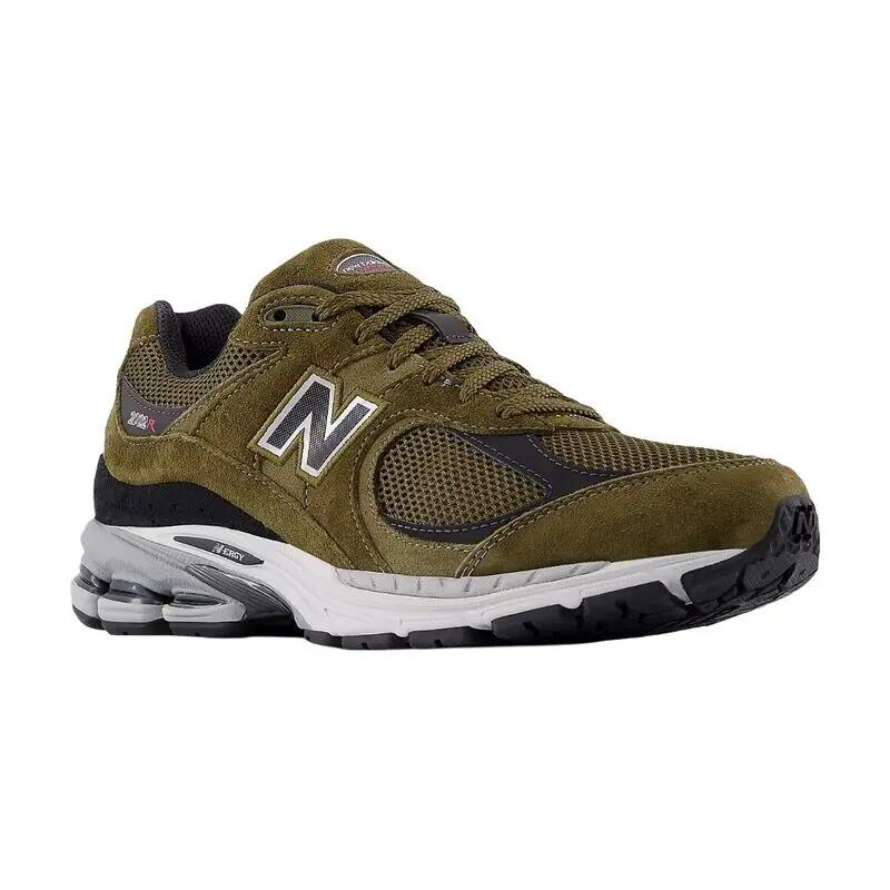Zapatillas New Balance Verdes 2002 Woodland con Black Cement con Amortiguación 3/5