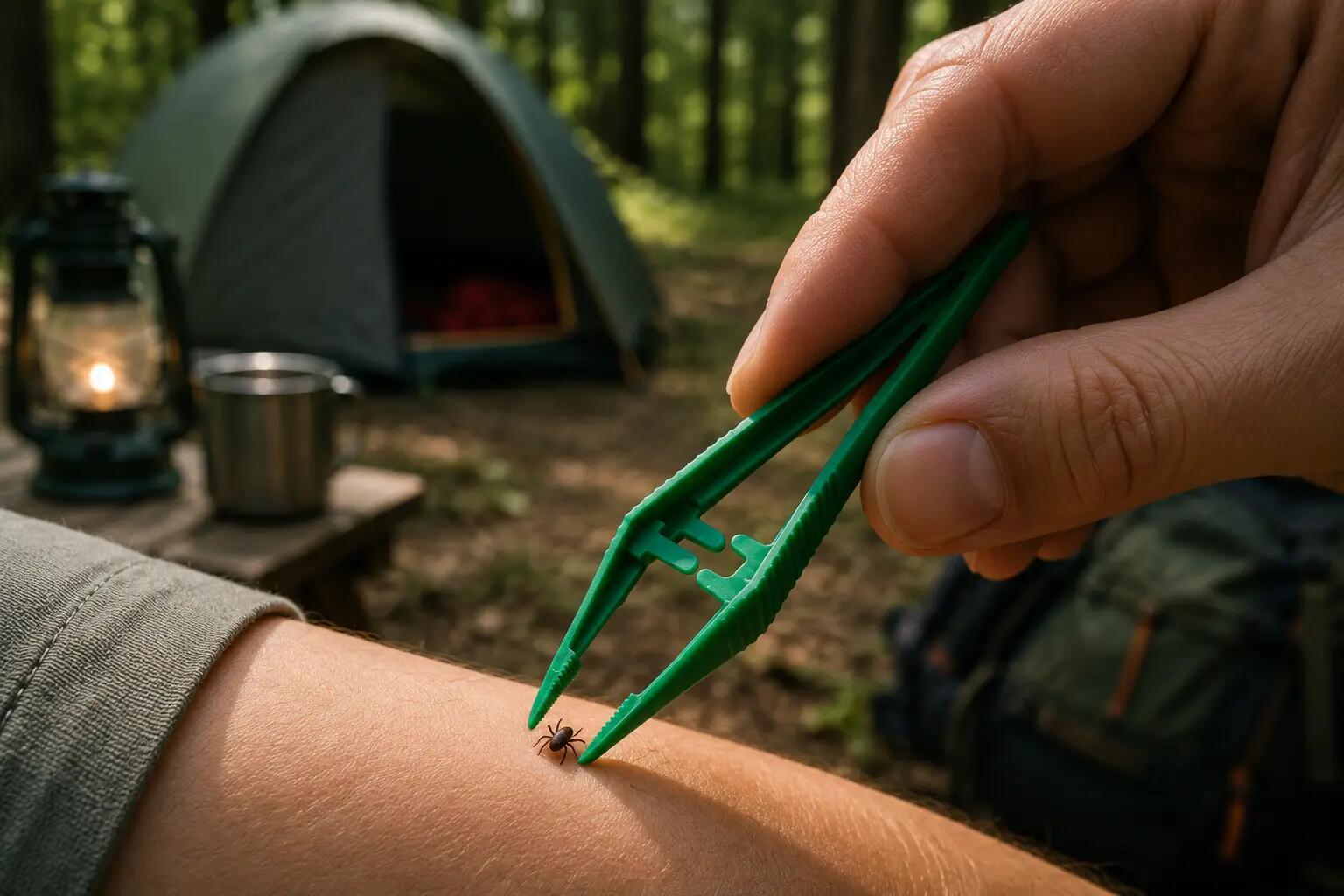Nylonpinzette 10 cm, steril oder unsteril 2/4