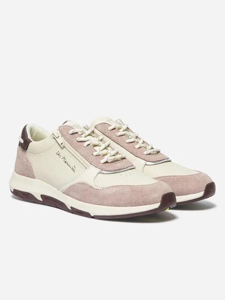 Chaussures - Running - Femme - Fermeture lacets et zip - JAZAZIP Rose/rouge 5/5