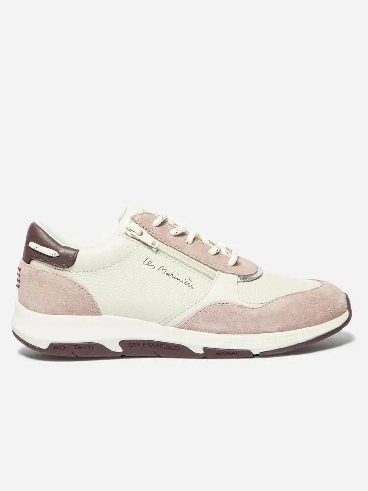 Chaussures - Running - Femme - Fermeture lacets et zip - JAZAZIP Rose/rouge 2/5