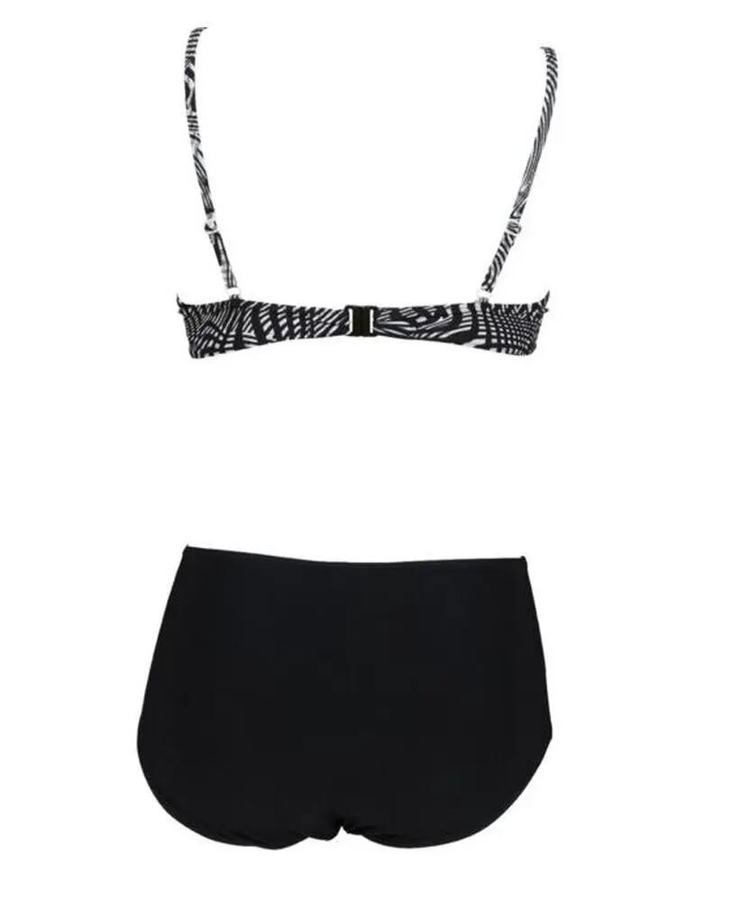 ARENA STROJE PŁYWACKIE WOMEN'S CLARA TWO PIECES BLACK MULTI BLACK 004150/550 D36 7/7