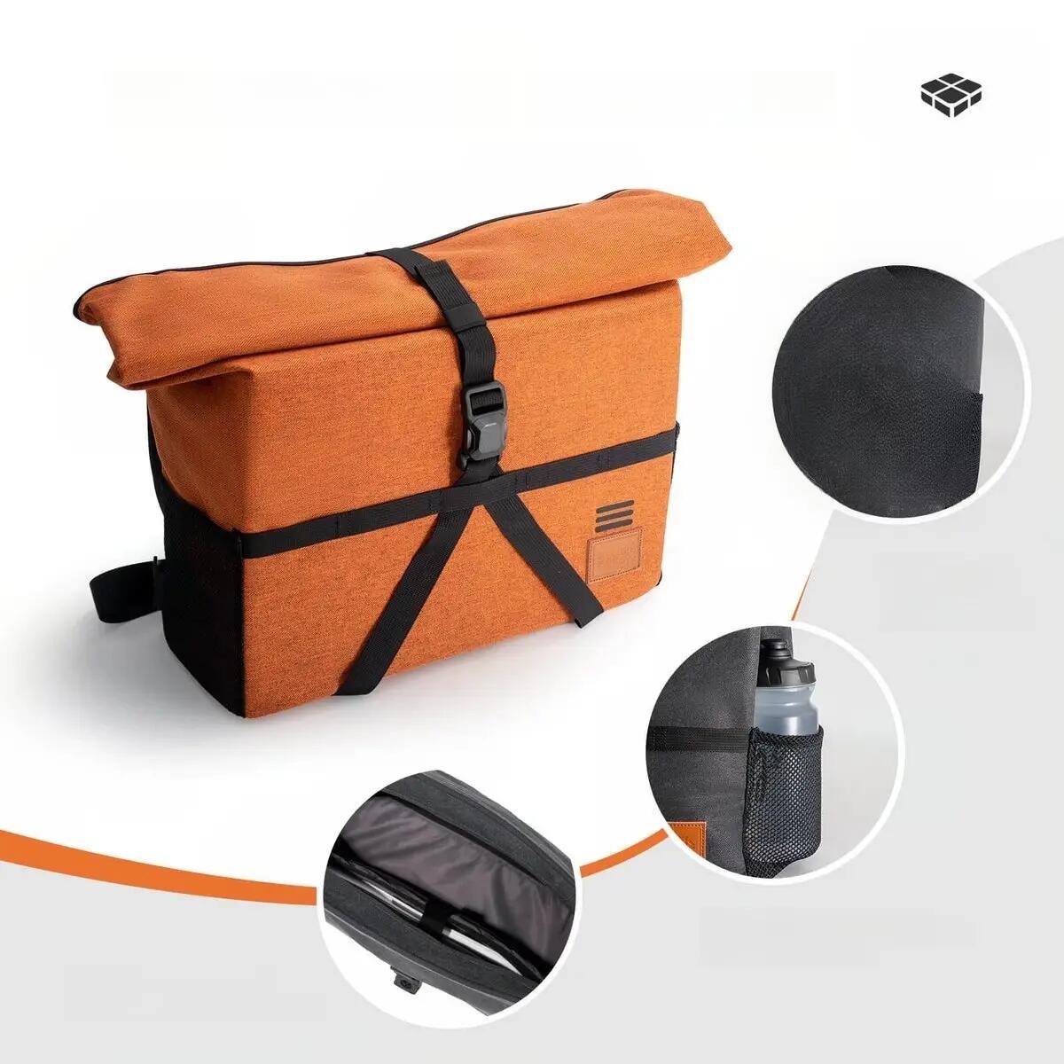 Mochila dobrável para guidão de bicicleta ROCKBROS 3/3