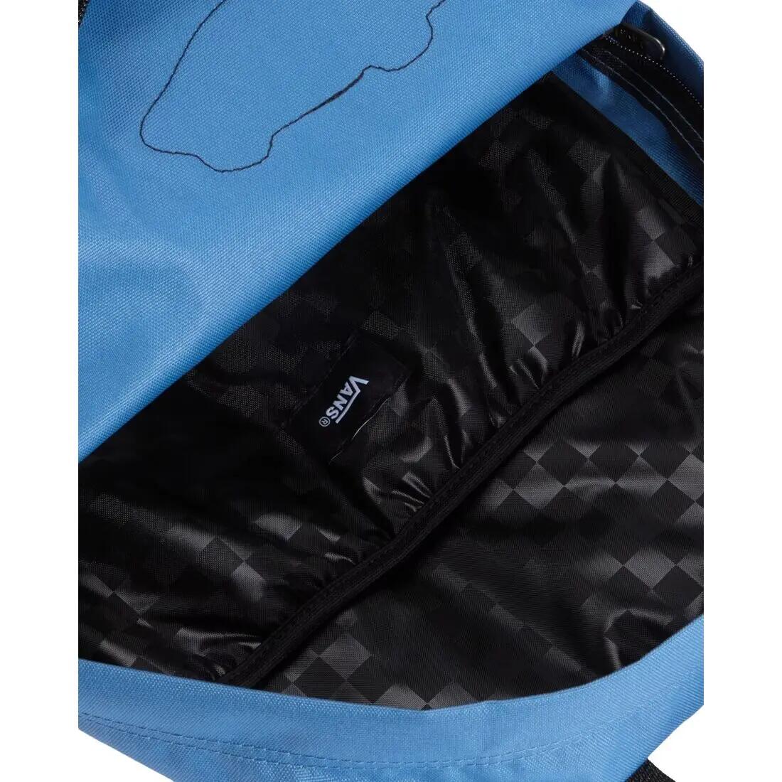 Mochila Azul Old Skool Classic Backpack Dusty Blue - Diseño Icónico, Espaciosa 4/5