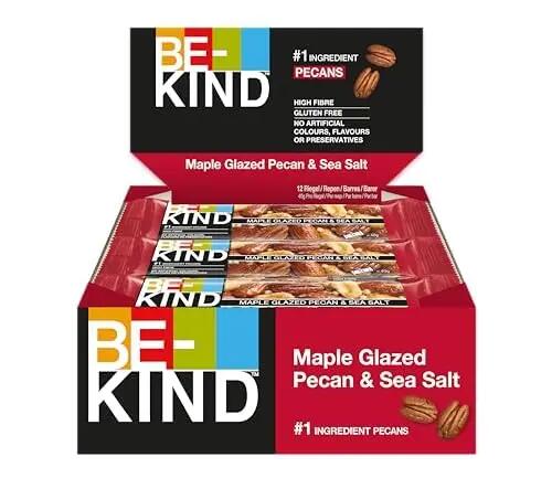 BE-KIND Maple Glazed Pecan & SeaSalt 3x 12x40g für unterwegs & Training 5/7