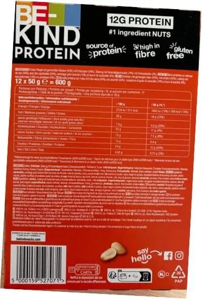 BE-KIND Maple Glazed Pecan & SeaSalt 3x 12x40g für unterwegs & Training 3/7
