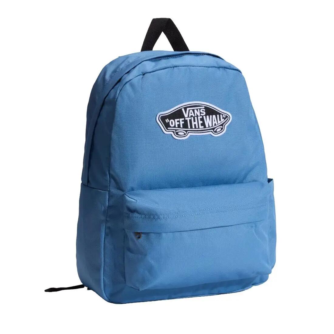 Mochila Azul Old Skool Classic Backpack Dusty Blue - Diseño Icónico, Espaciosa 2/5