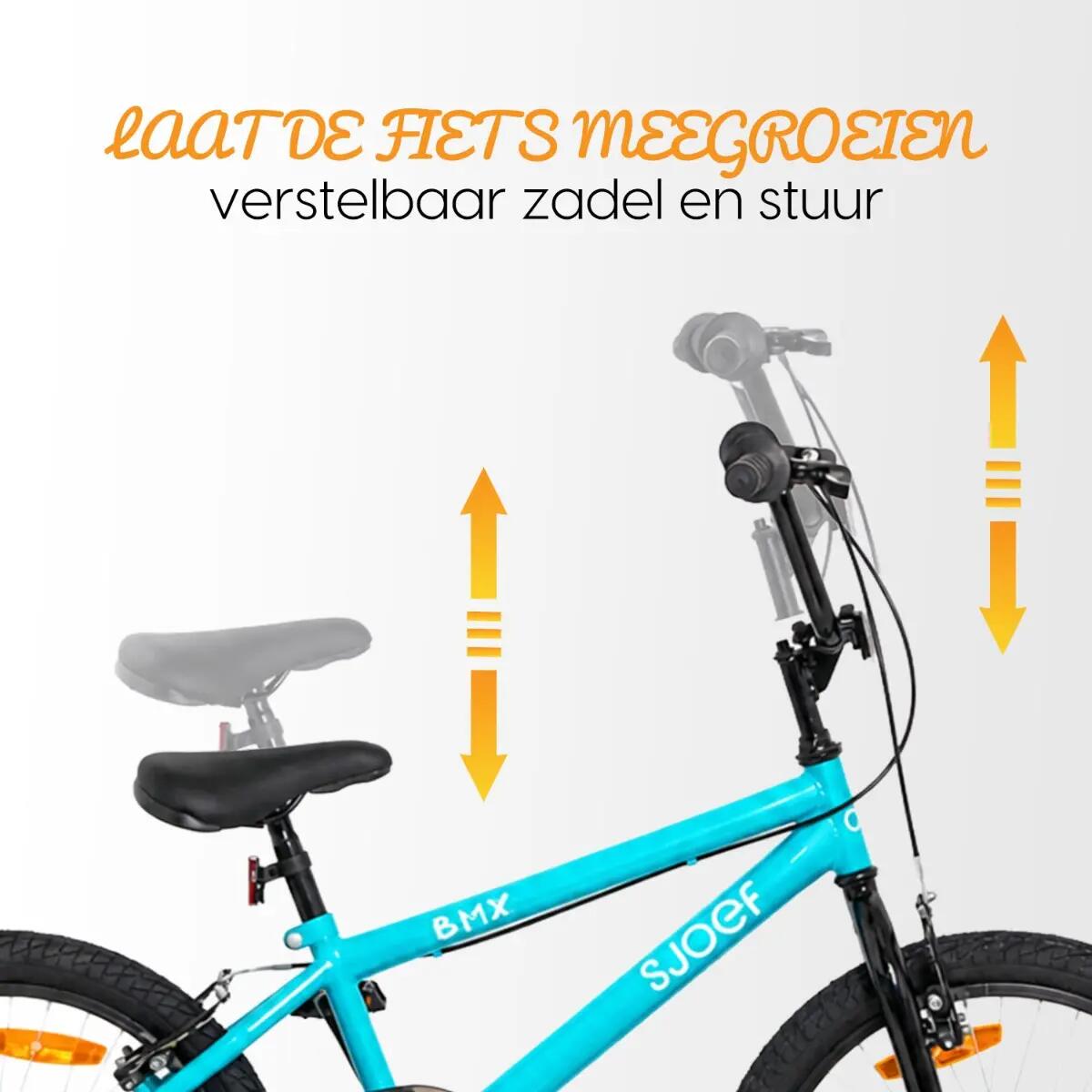 SJOEF BMX 20 inch - Blauw 3/7