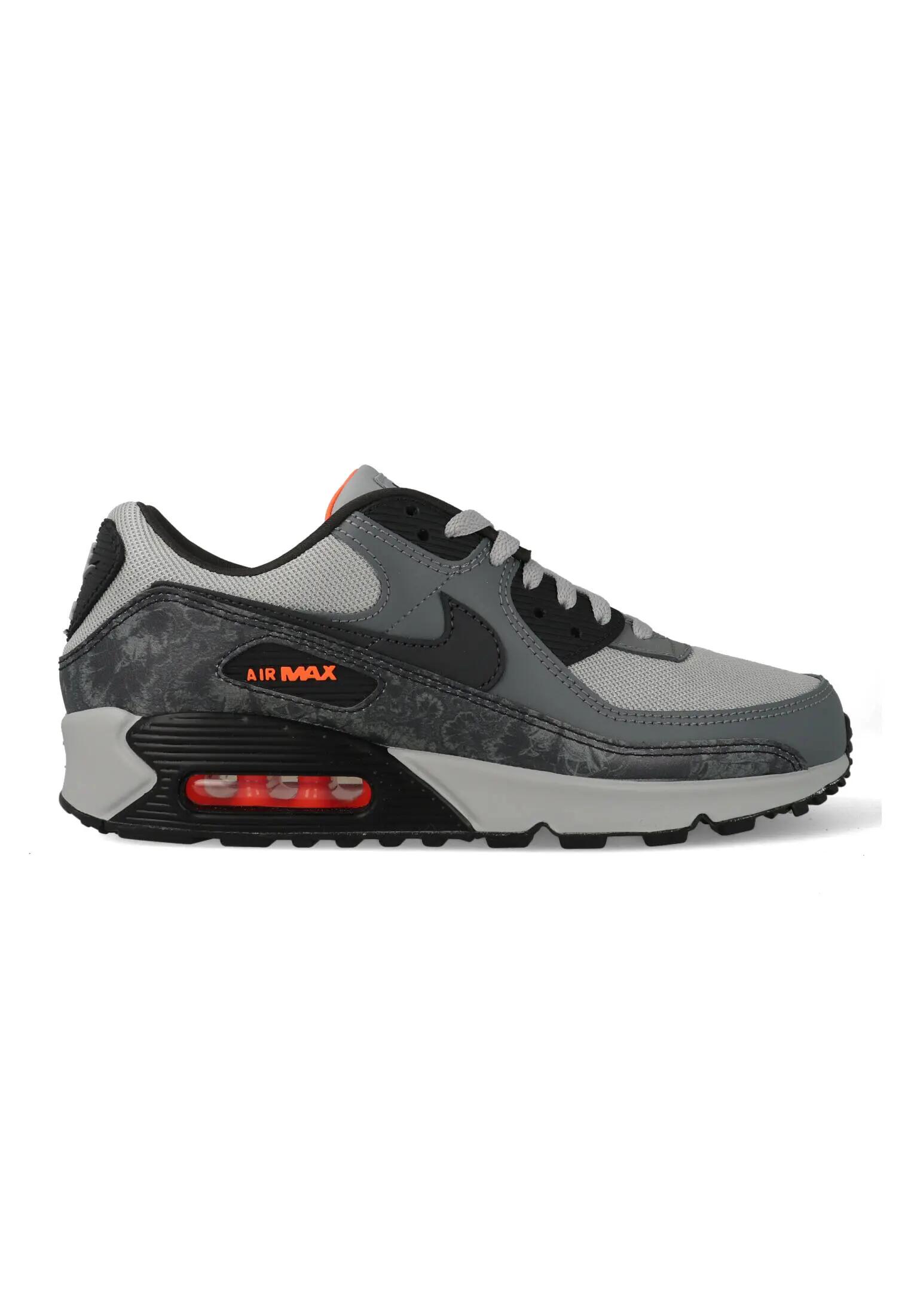 Nike Air Max 90 Premium "Hyper Crimson" Grijs-41 1/5